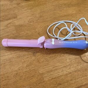 The Beachwaver Co. B1.25 Pink and Purple Hair Curler